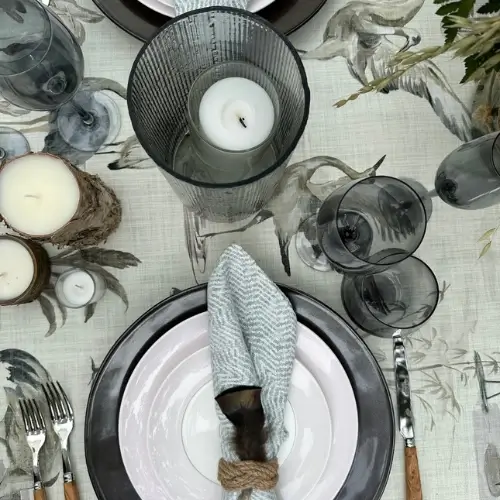 Smokey Grey Water Glass - Image 6